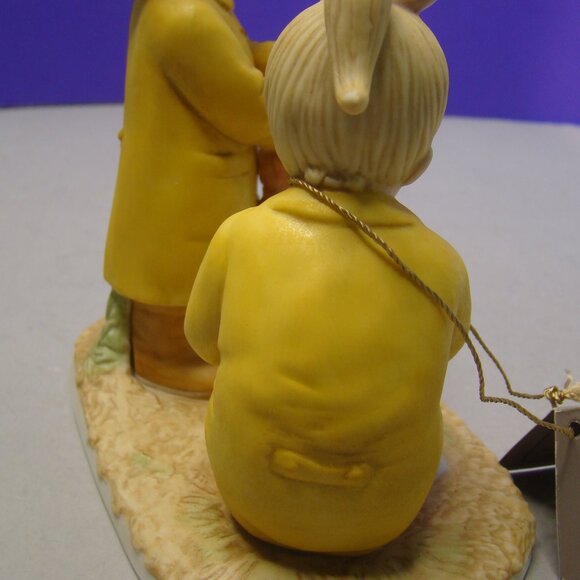 Home Interiors Denim Days Puddle Jumpers Figurine 1999 #88013-99 - Picture 15 of 16